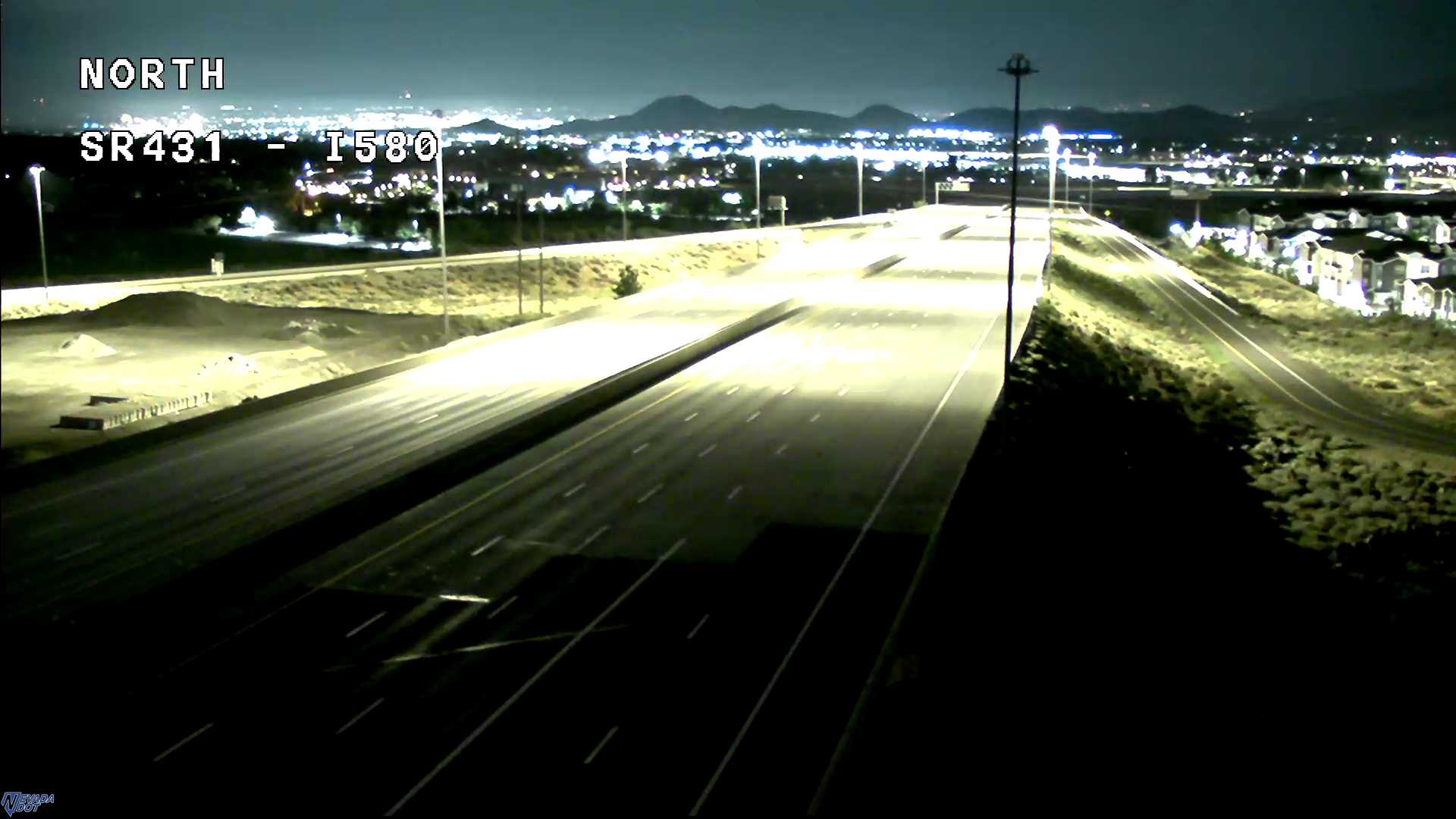 I580 @ SR431 Off Ramp NB live camera view