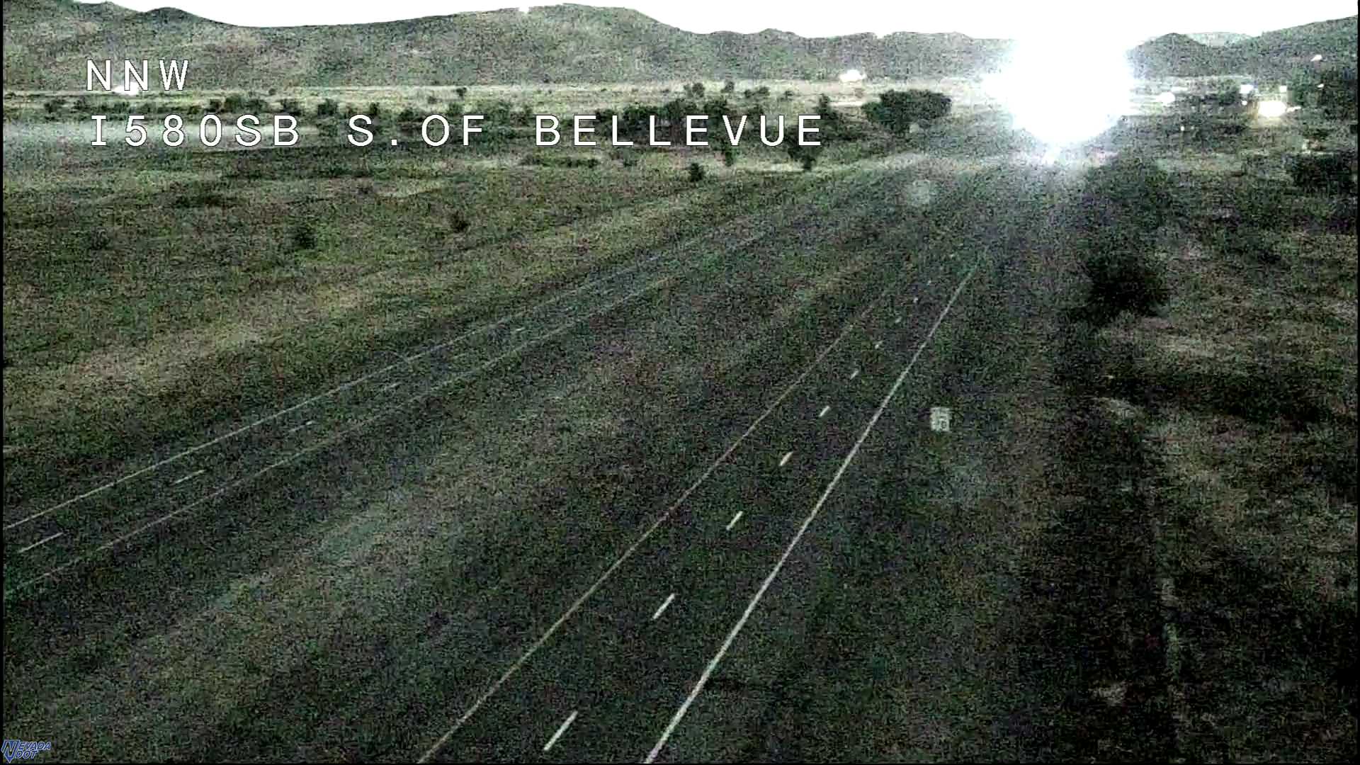 I580 SB South of Bellevue live camera view