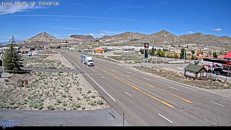 US 95 SB TONOPAH live camera view
