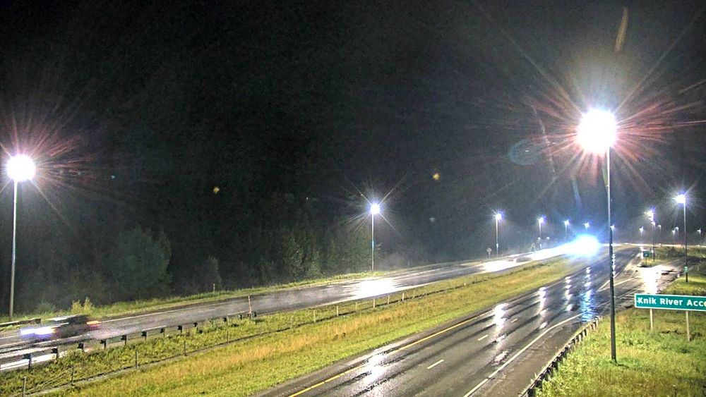 Glenn Highway @ 2nd Knik River Bridge MP 31.1 live camera view