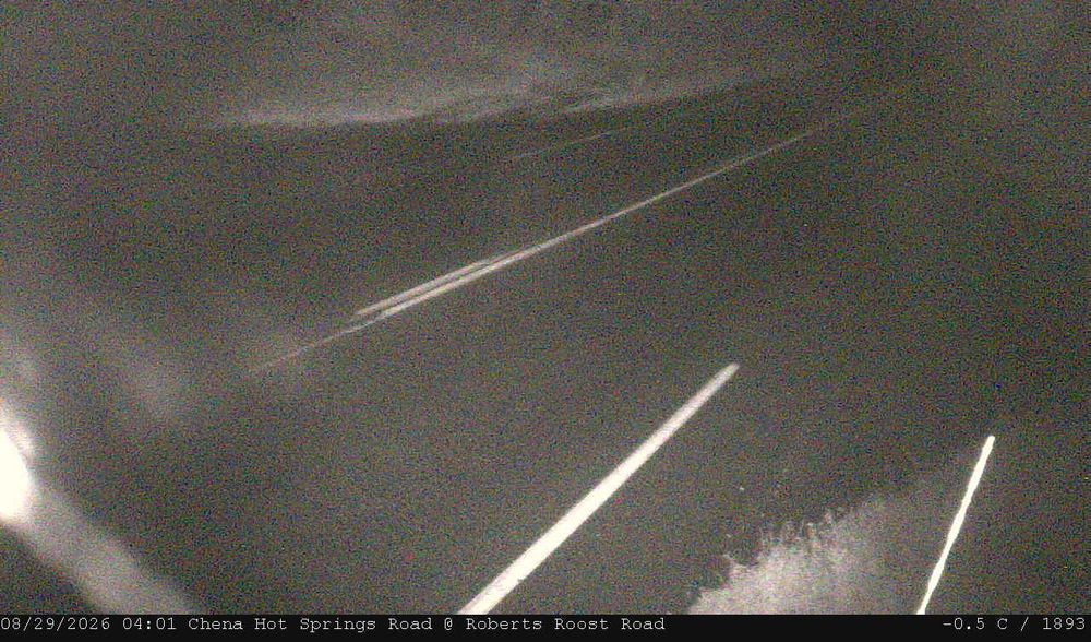 Chena Hot Springs @ Roberts Roost Rd live camera view