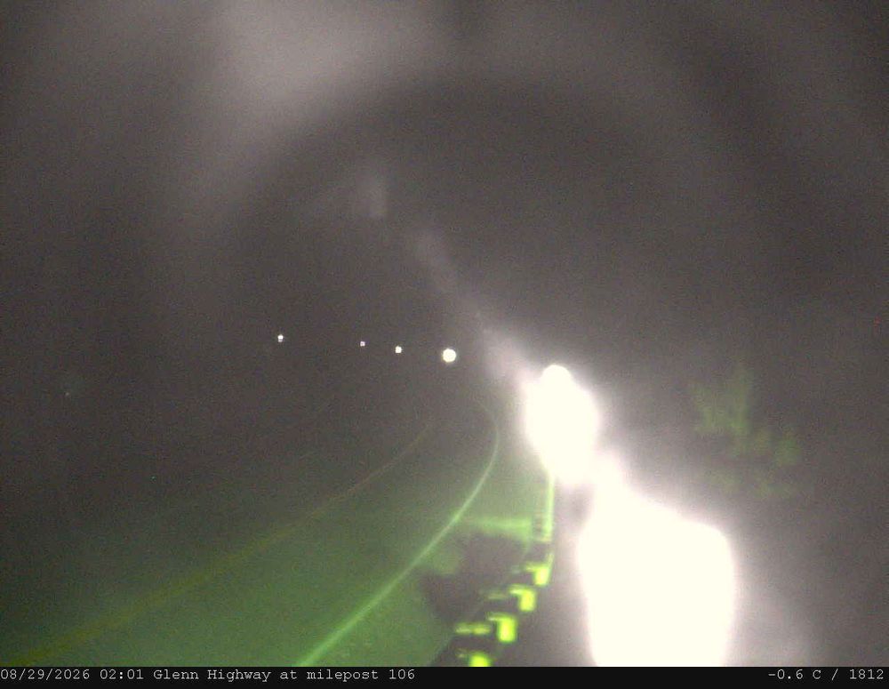 Glenn Highway @ MP 106 live camera view