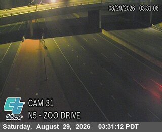 I-5 : (31) Zoo Drive live camera view