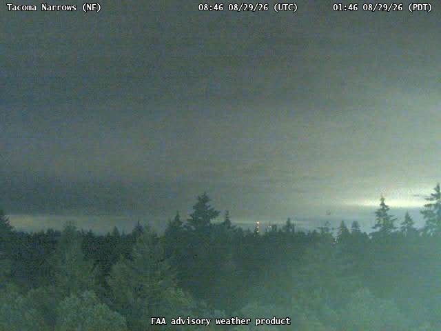 Tacoma Narrows — NorthEast live camera view