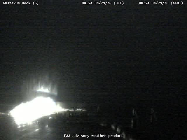 Gustavus Dock — South live camera view