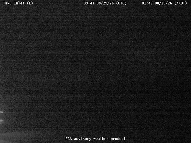Taku Inlet — East live camera view
