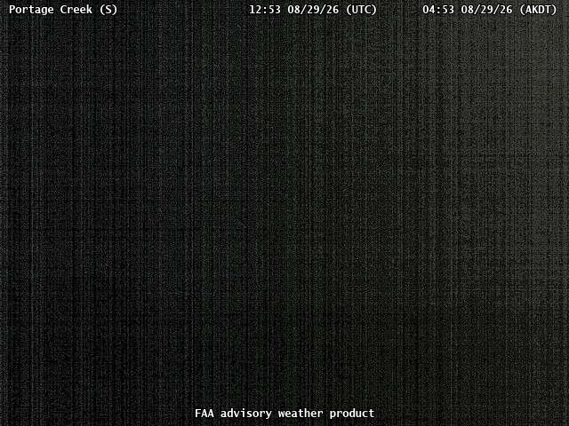 Portage Creek — South live camera view