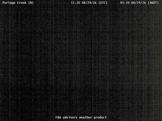 Portage Creek — North live camera view