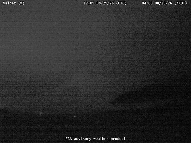 Valdez — West live camera view