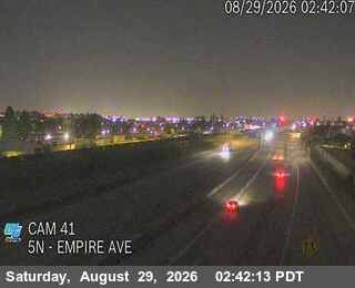 I-5 : (41) San Fernando On-Ramp live camera view
