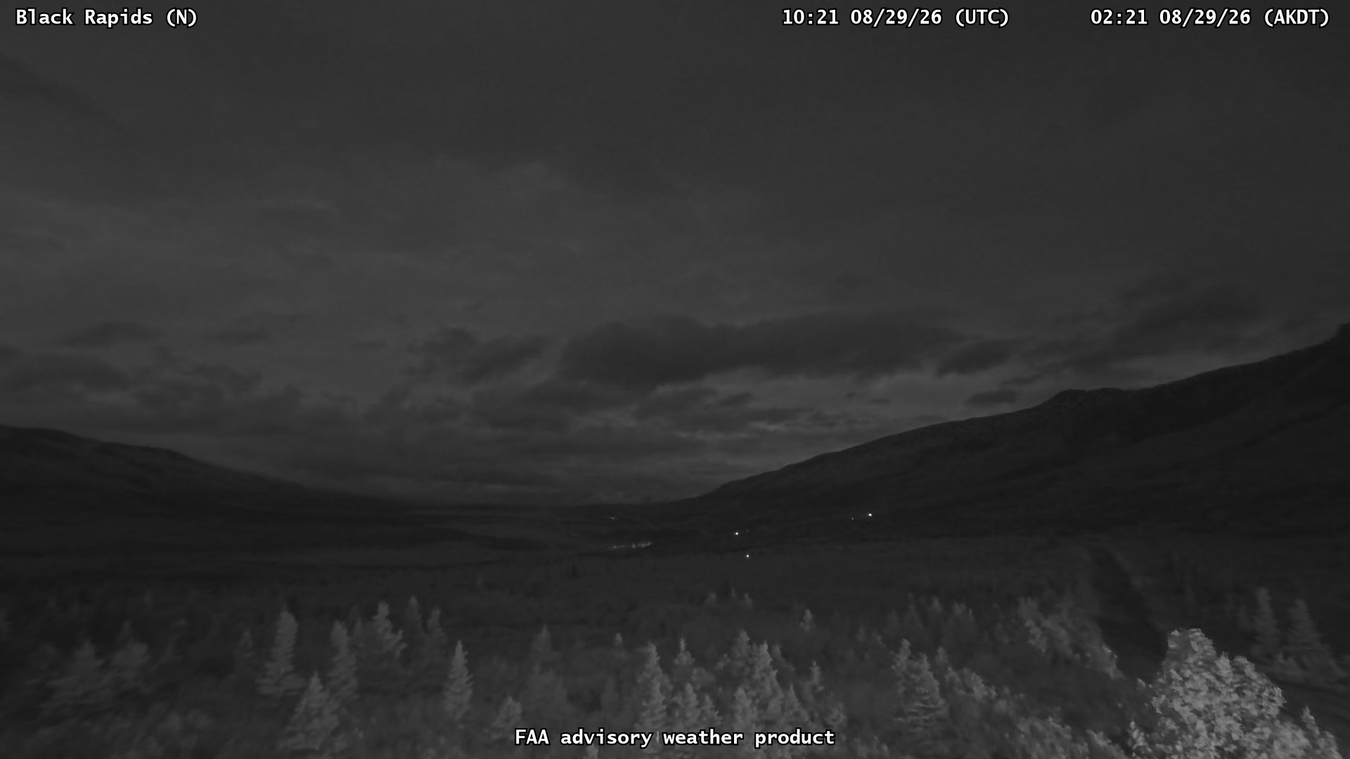Black Rapids — North live camera view