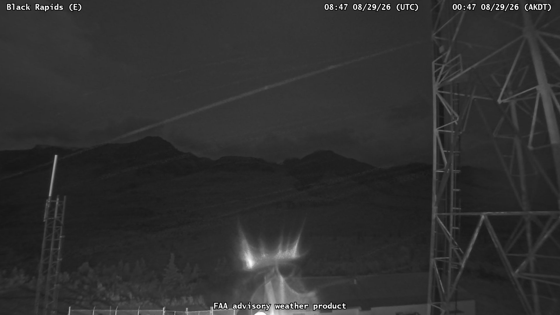 Black Rapids — East live camera view