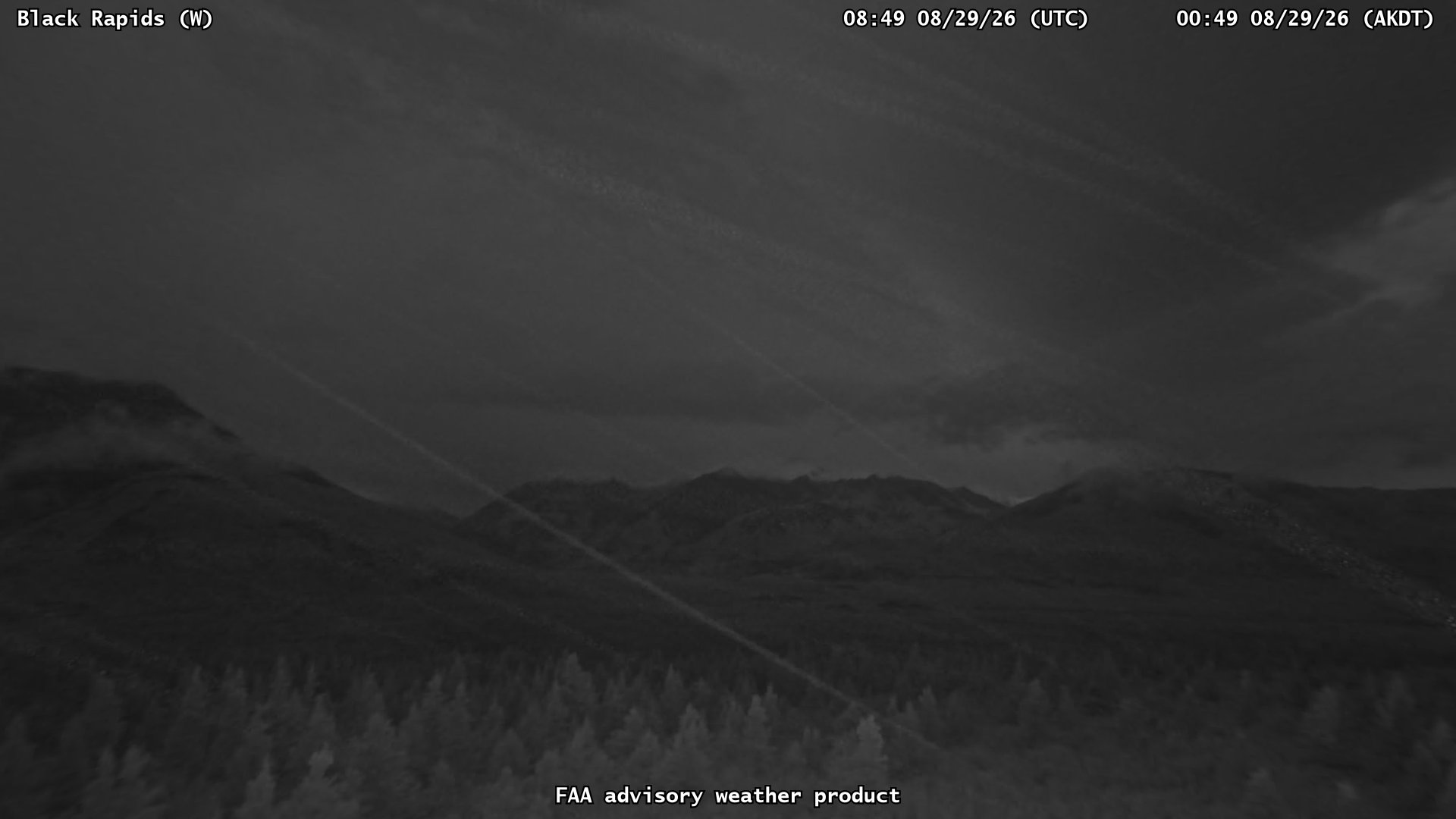 Black Rapids — West live camera view
