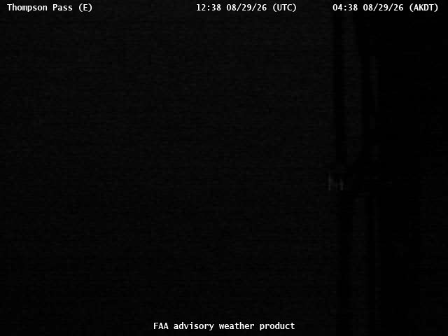Thompson Pass — East live camera view