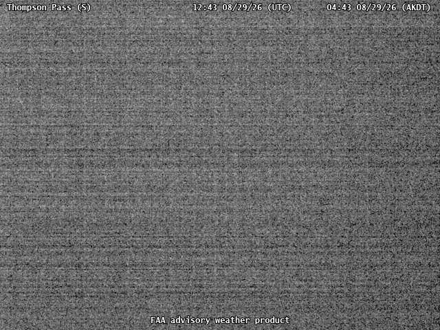 Thompson Pass — South live camera view