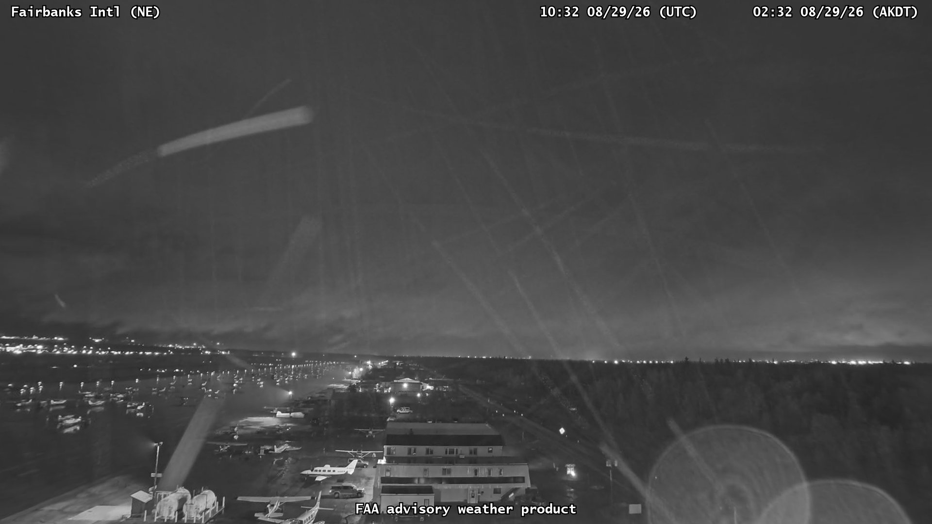 Fairbanks Intl — NorthEast live camera view