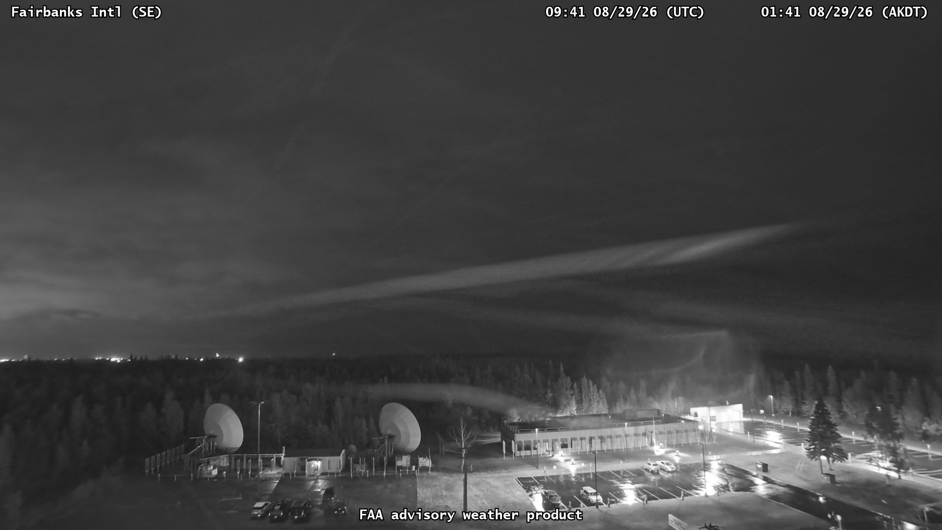 Fairbanks Intl — SouthEast live camera view
