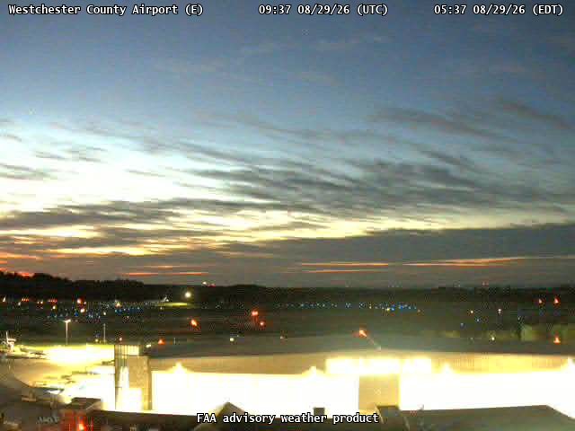 Westchester County Airport — East live camera view