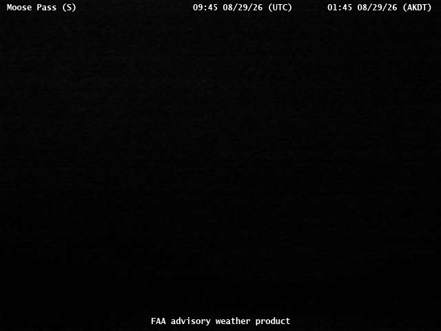 Moose Pass — South live camera view