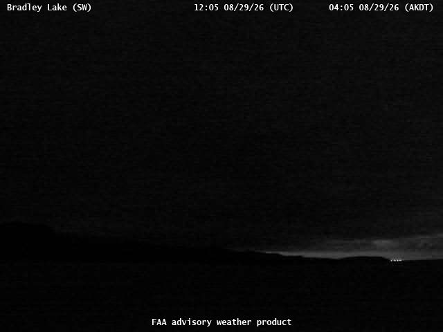 Bradley Lake — SouthWest live camera view