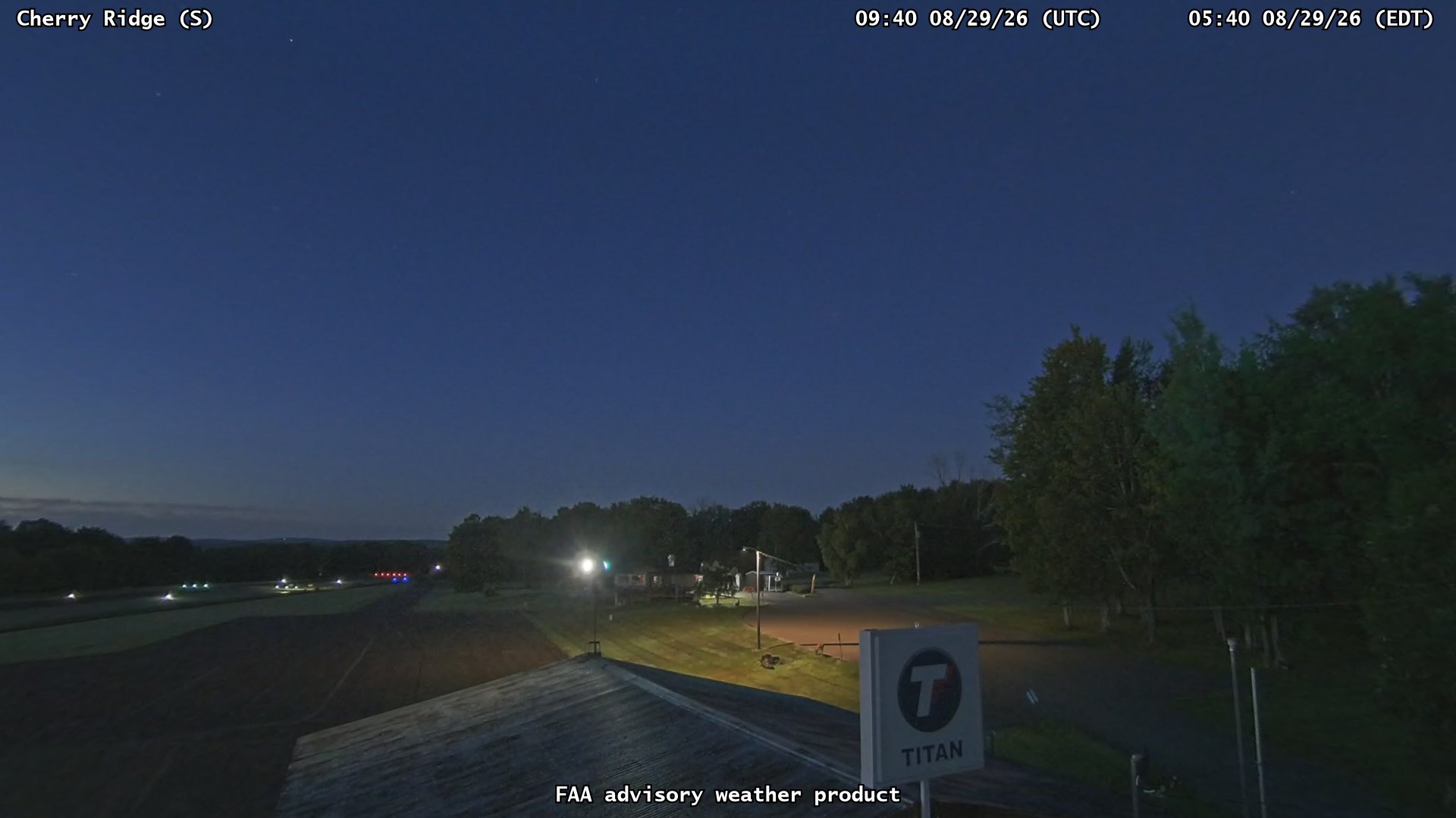 Cherry Ridge — South live camera view