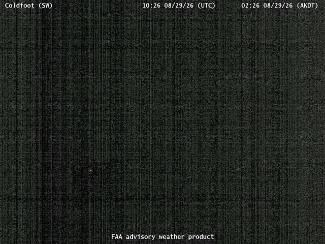 Coldfoot — SouthWest live camera view