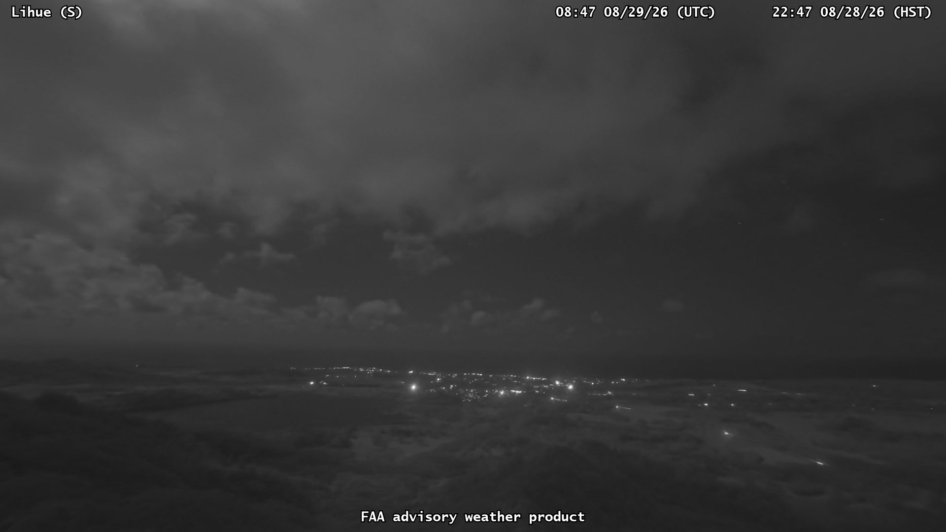 Lihue — South live camera view