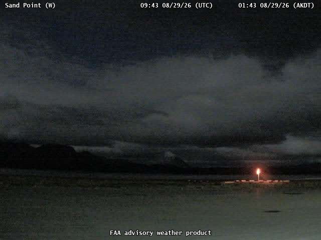 Sand Point — West live camera view