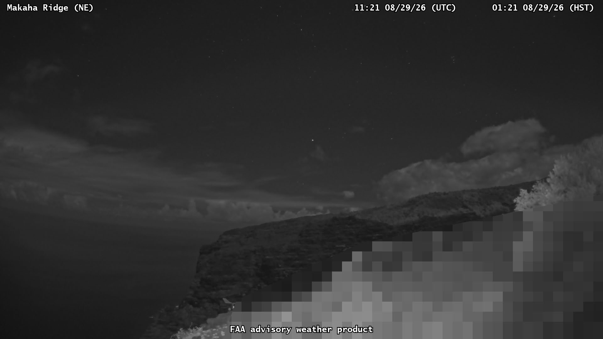 Makaha Ridge — NorthEast live camera view