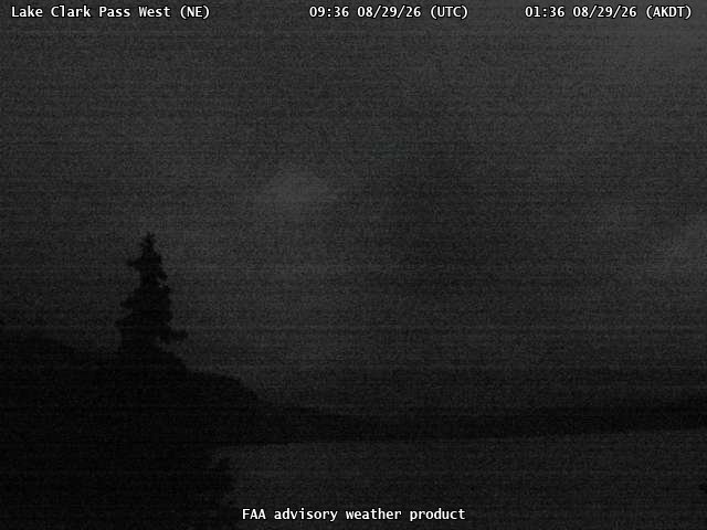 Lake Clark Pass West — NorthEast live camera view