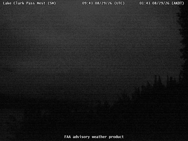 Lake Clark Pass West — SouthWest live camera view