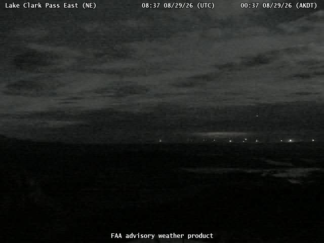 Lake Clark Pass East — NorthEast live camera view