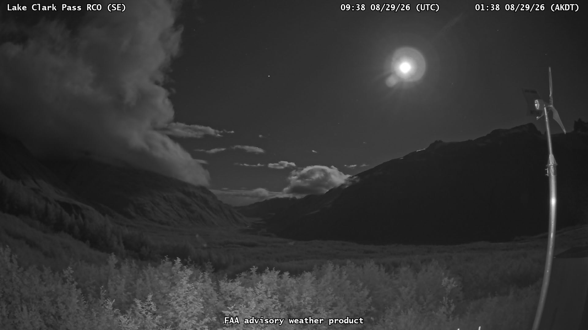 Lake Clark Pass RCO — SouthEast live camera view