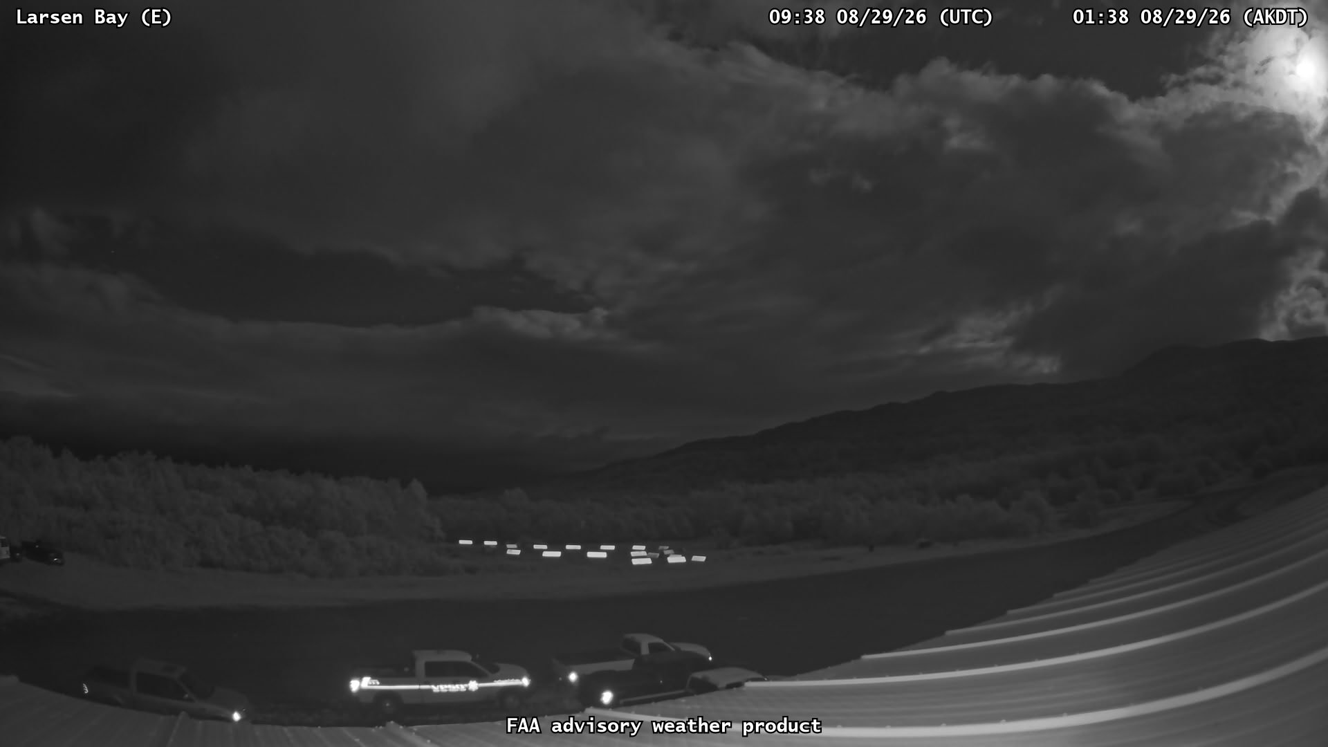 Larsen Bay — East live camera view