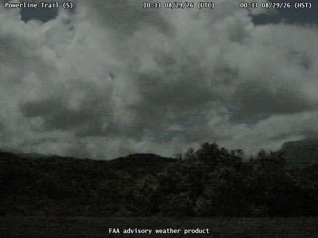 Powerline Trail — South live camera view