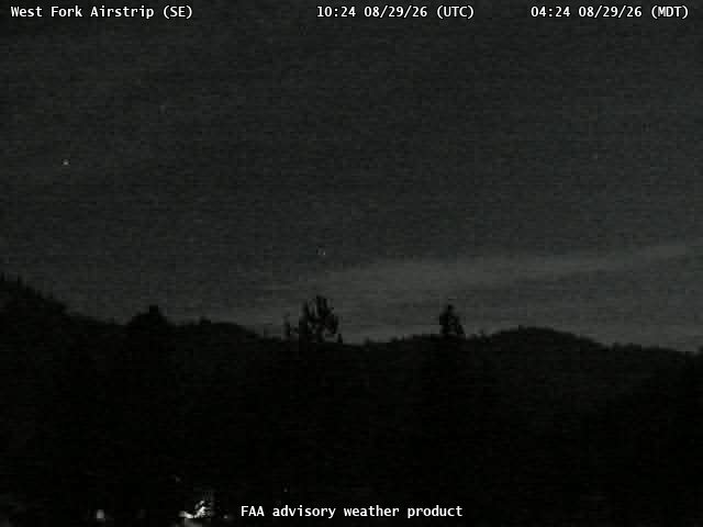 West Fork Airstrip — SouthEast live camera view