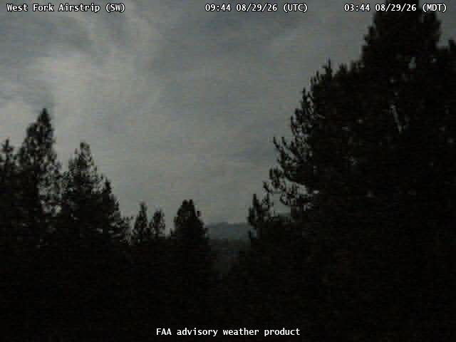 West Fork Airstrip — SouthWest live camera view
