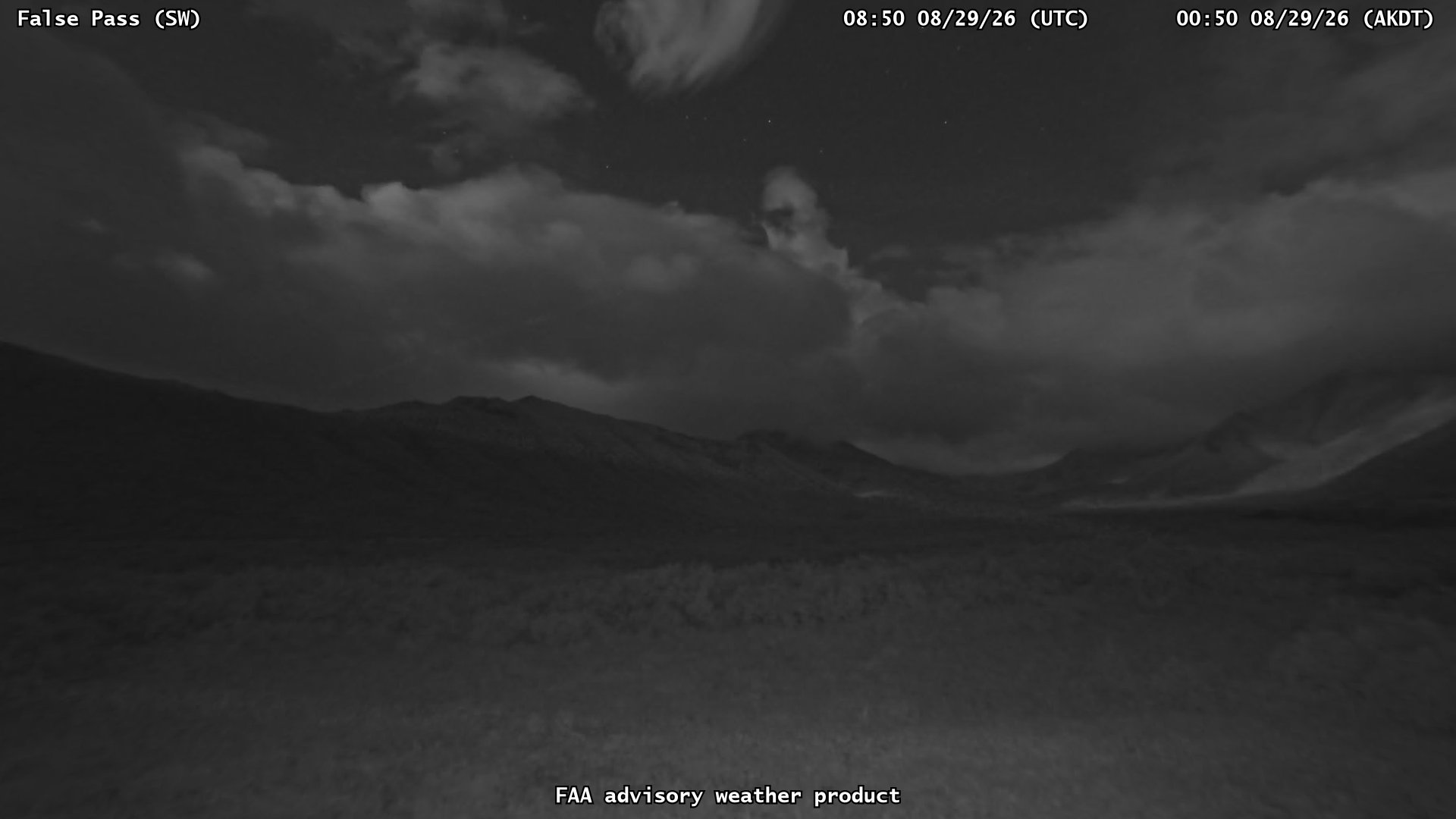 False Pass — SouthWest live camera view