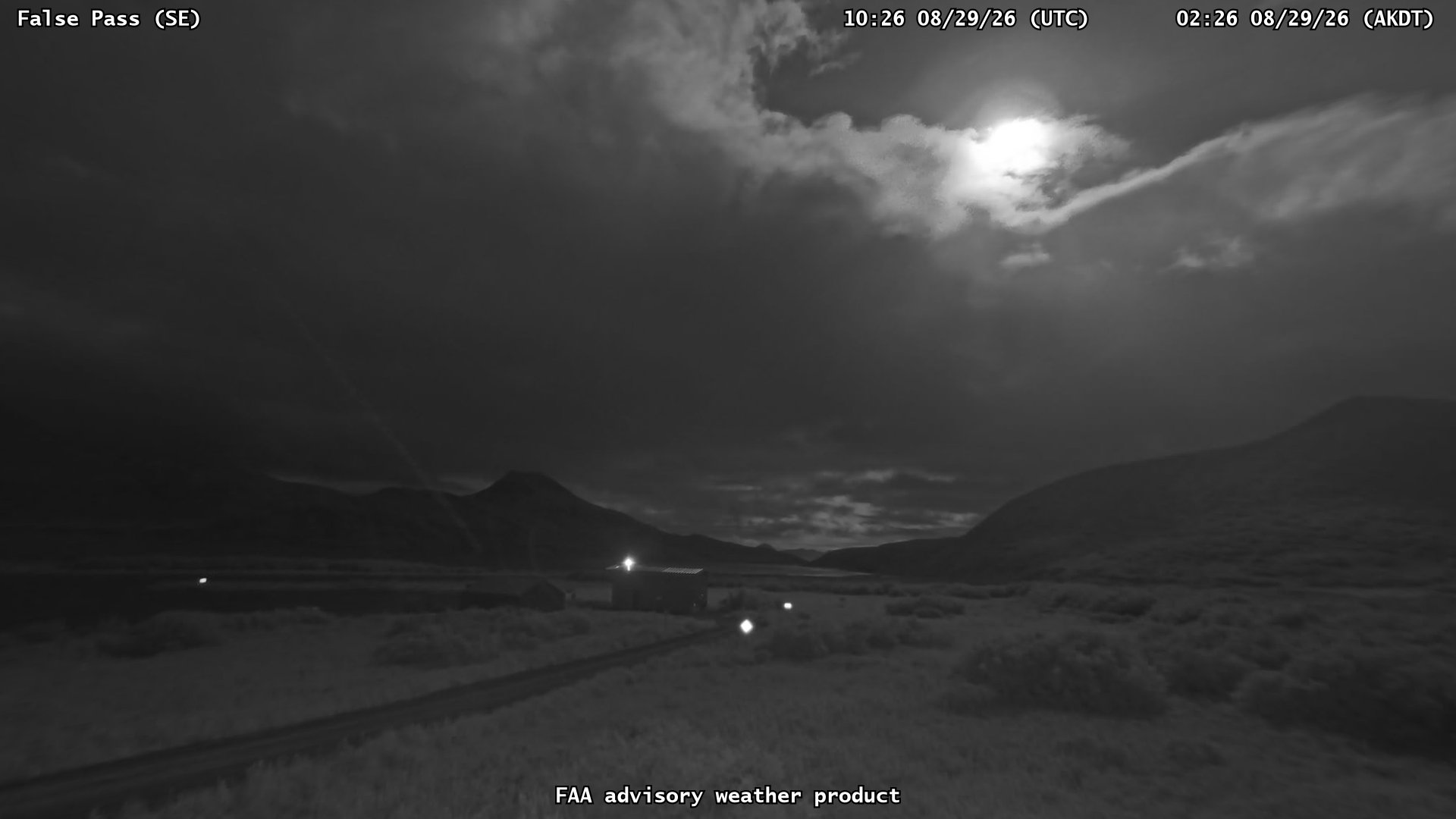 False Pass — SouthEast live camera view