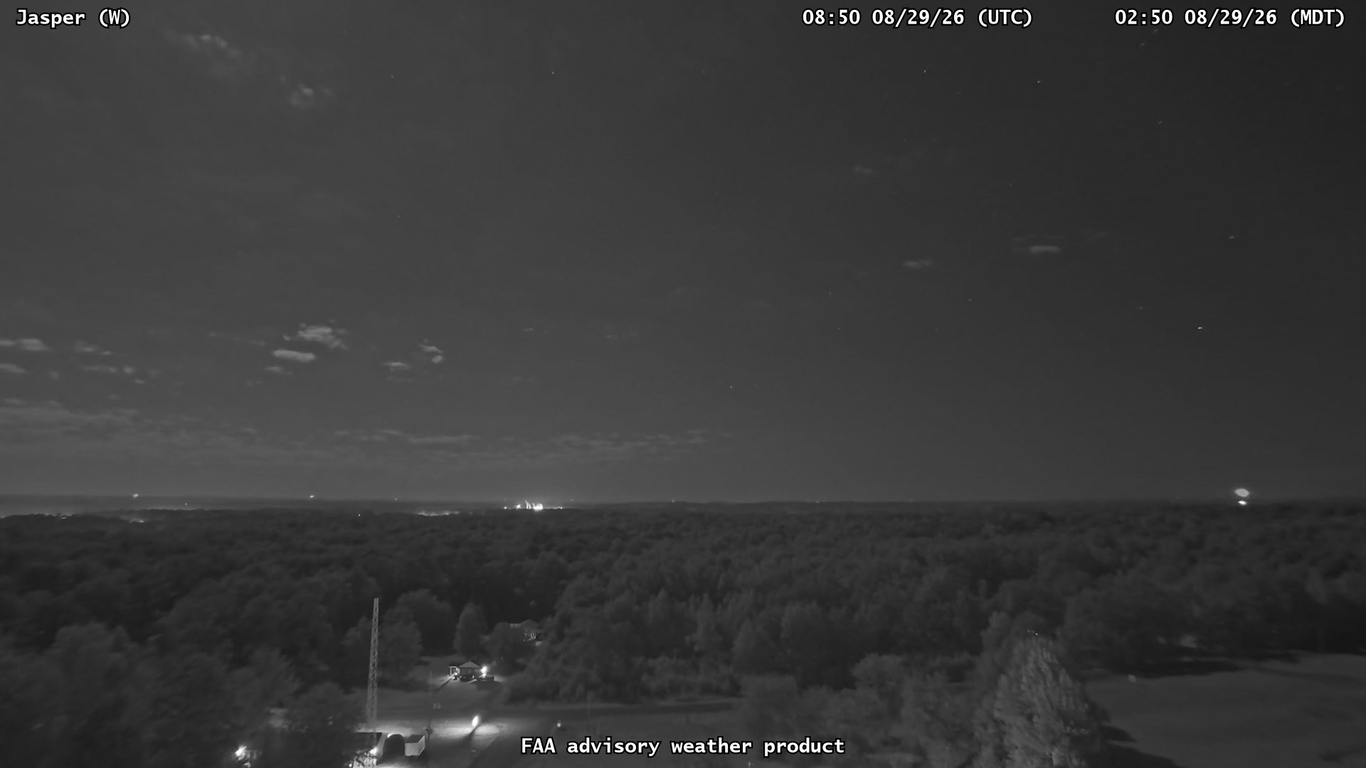 Jasper — West live camera view