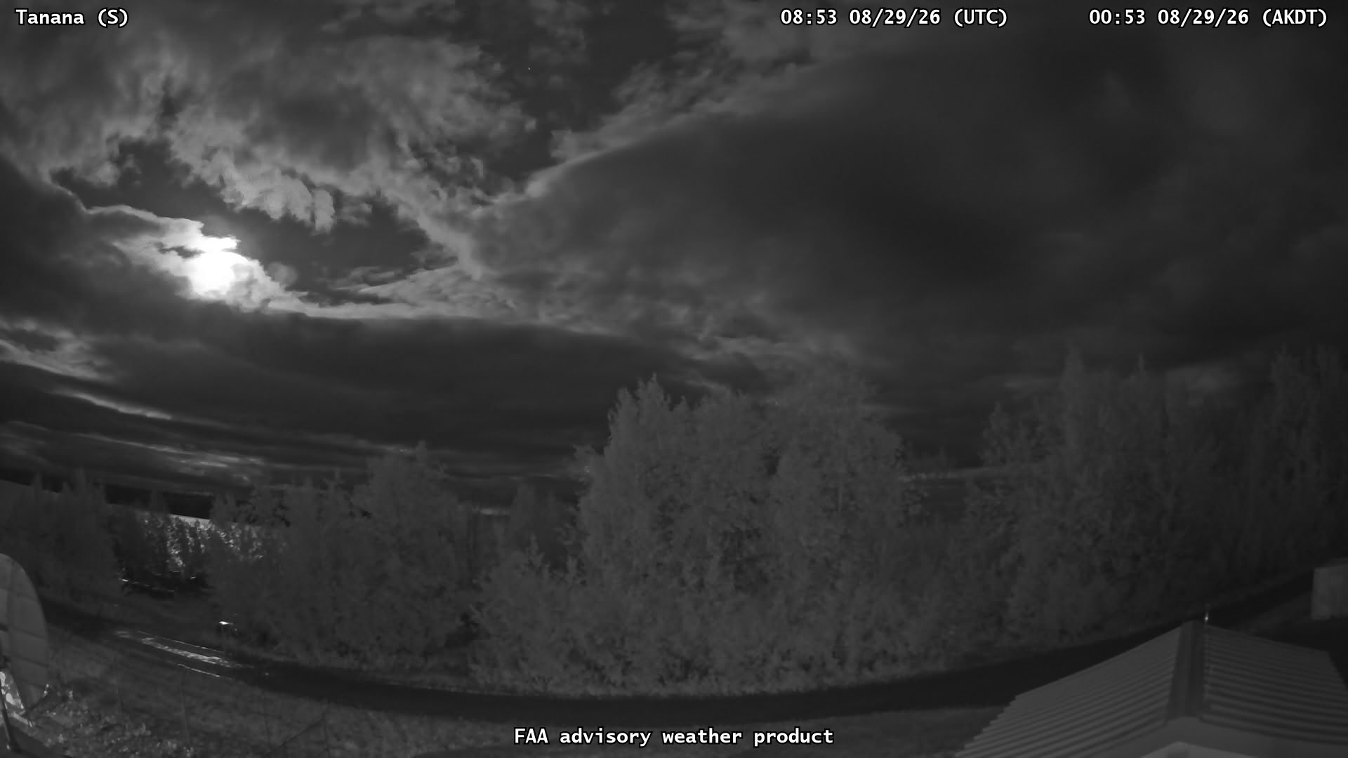 Tanana — South live camera view