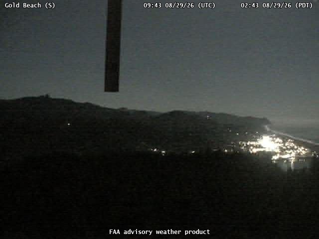 Gold Beach — South live camera view