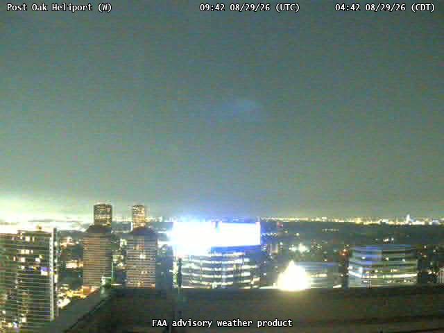 Post Oak Heliport — West live camera view