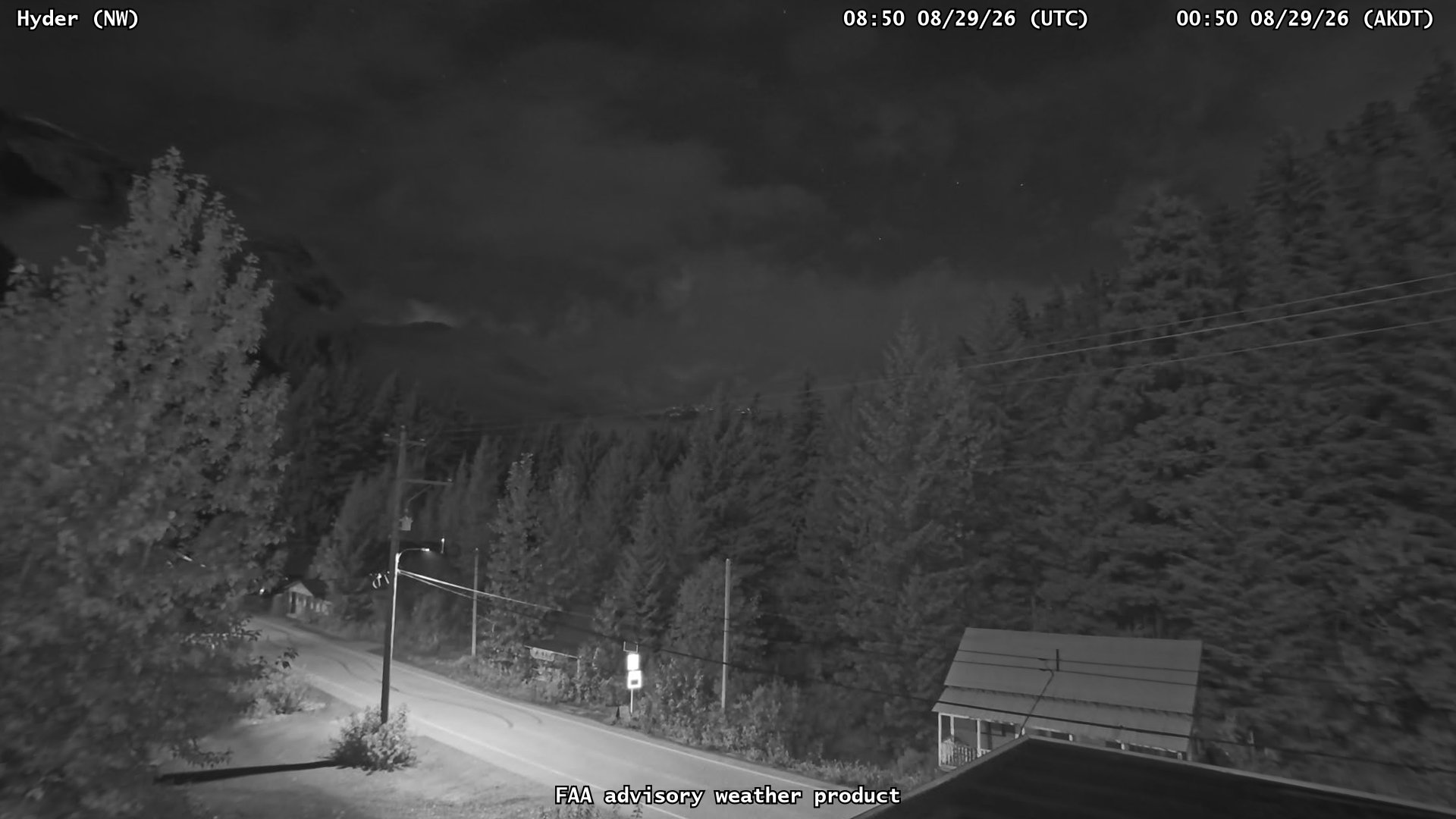 Hyder — NorthWest live camera view