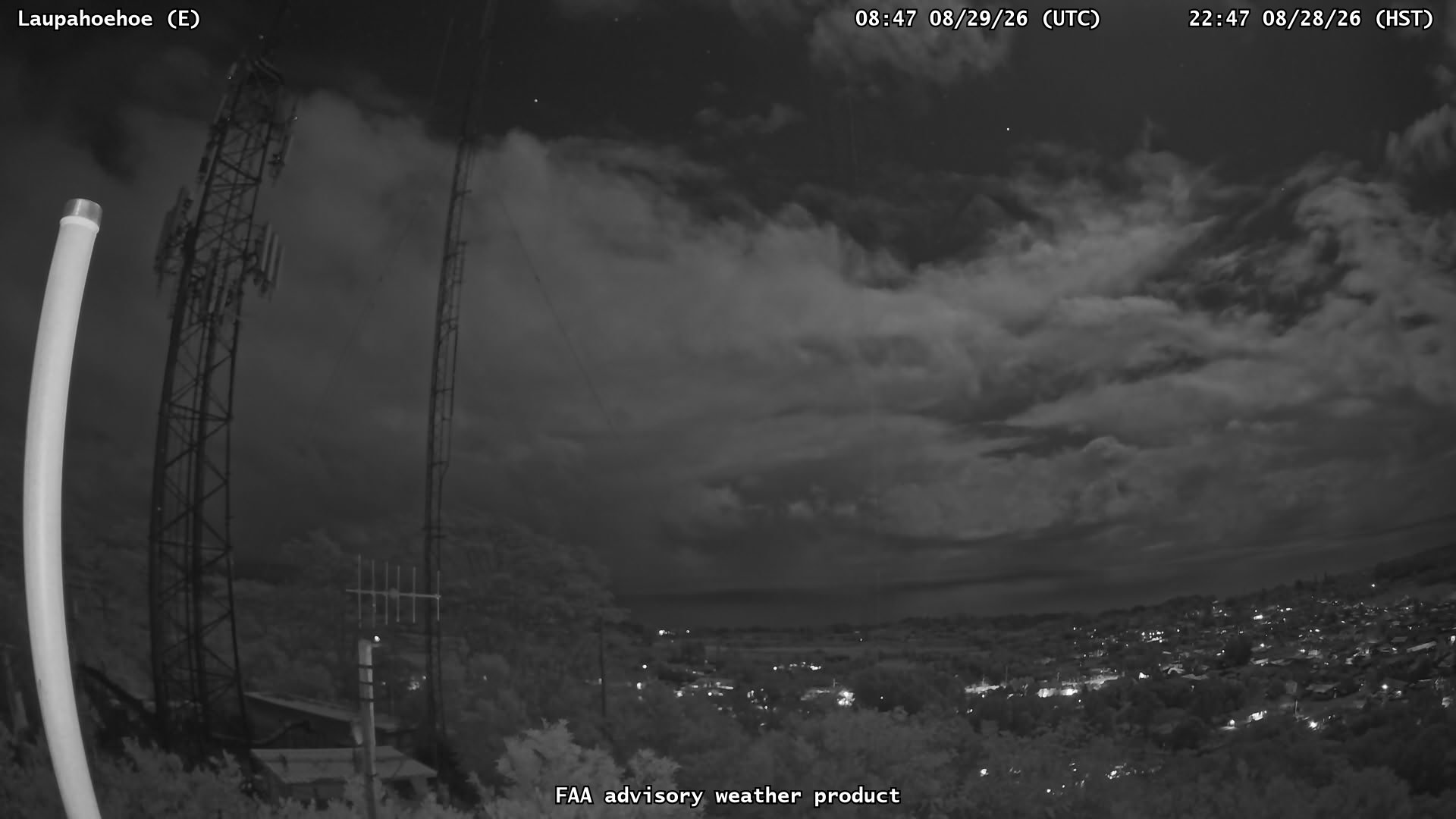 Laupahoehoe — East live camera view