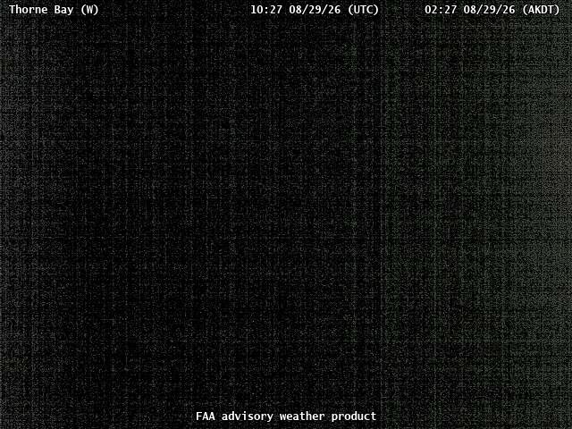 Thorne Bay — West live camera view