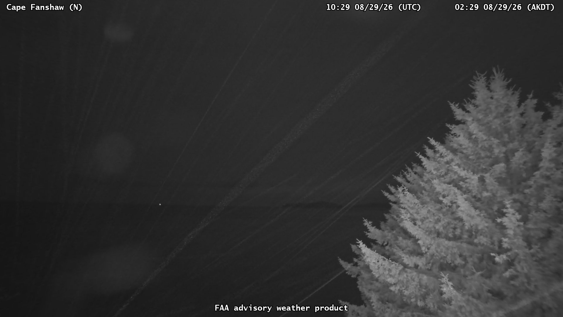 Cape Fanshaw — North live camera view