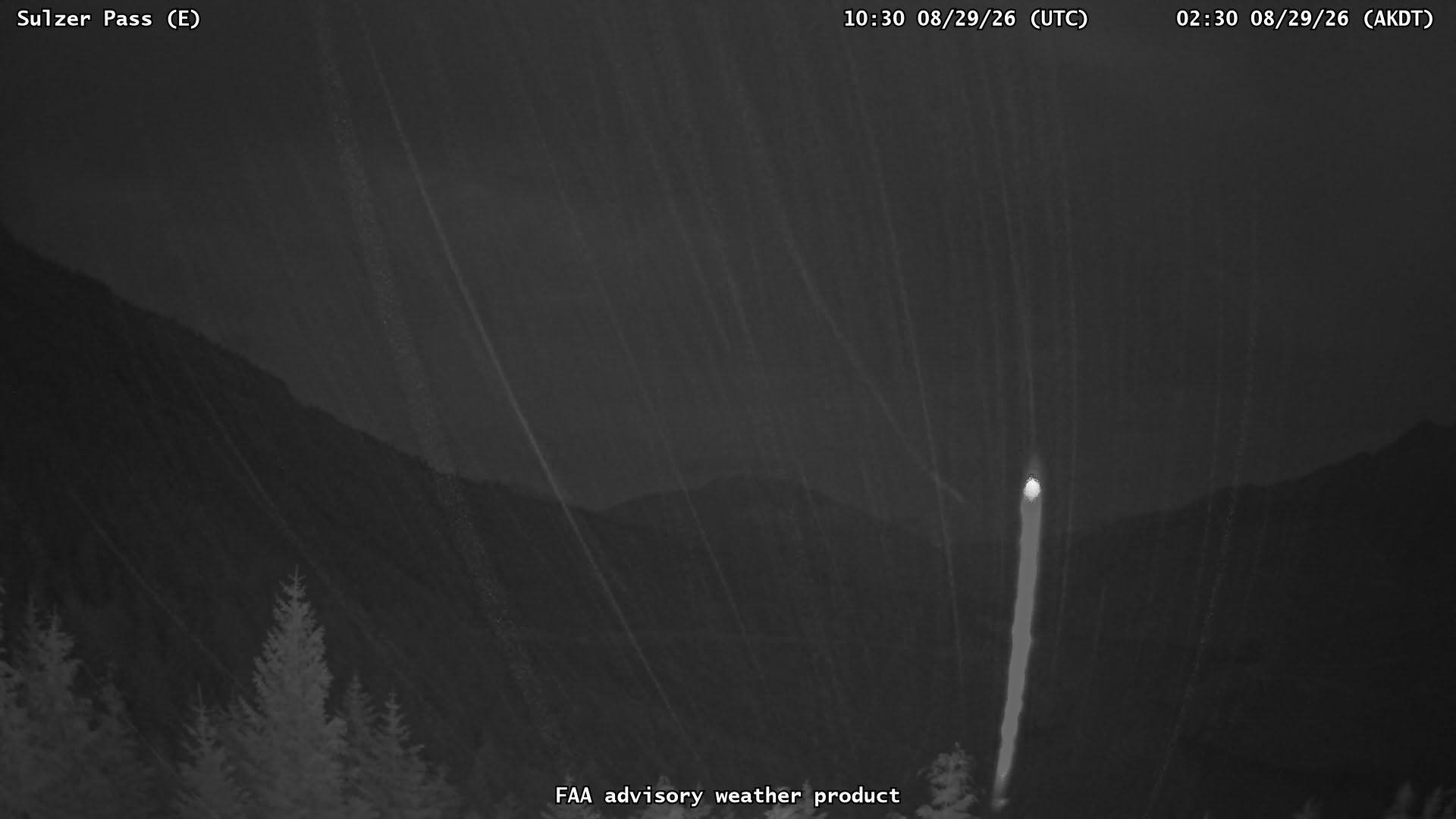 Sulzer Pass — East live camera view