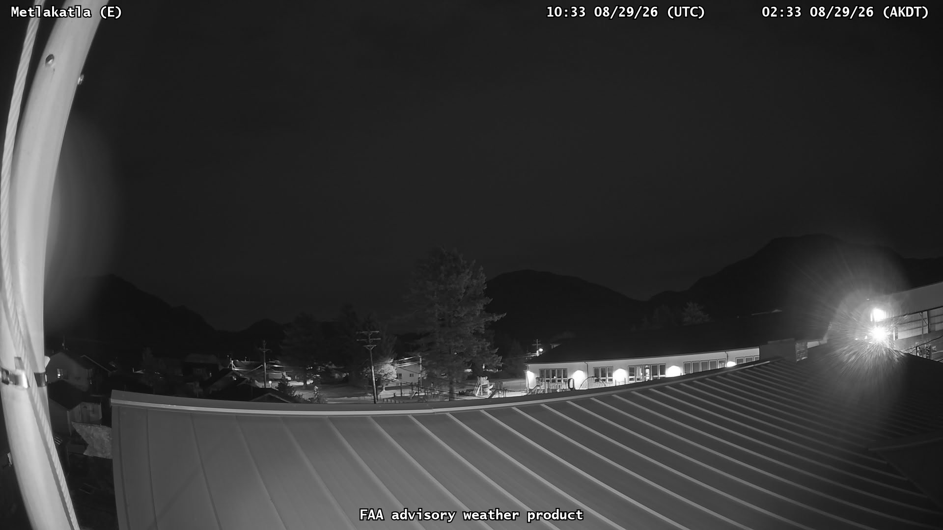 Metlakatla — East live camera view