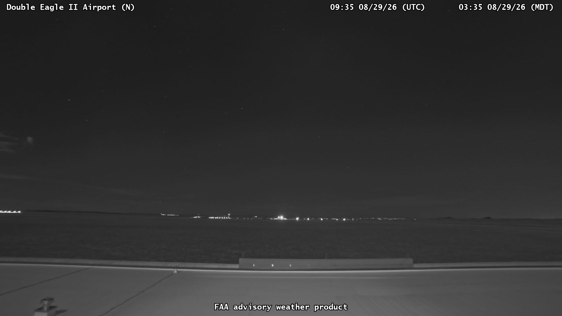 Double Eagle II Airport — North live camera view
